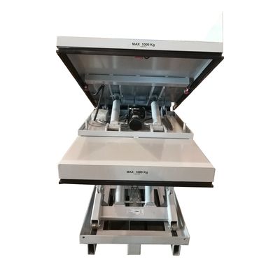 Table à inclinaison miniature hydraulique à ciseaux pour un niveau de poids et une capacité de charge de 1 tonne